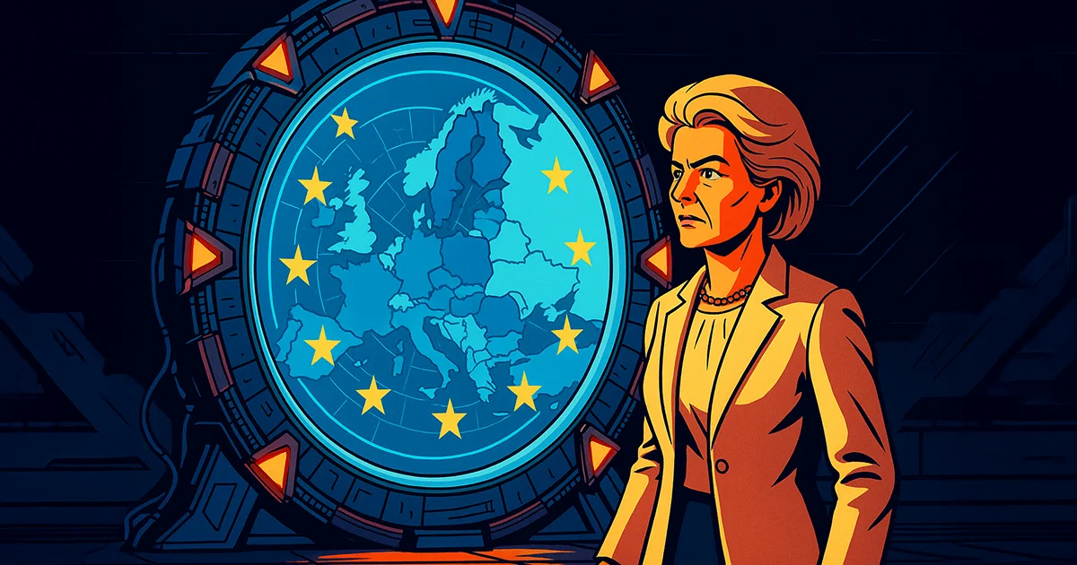 Van der Leyen vor dem EU Stargate